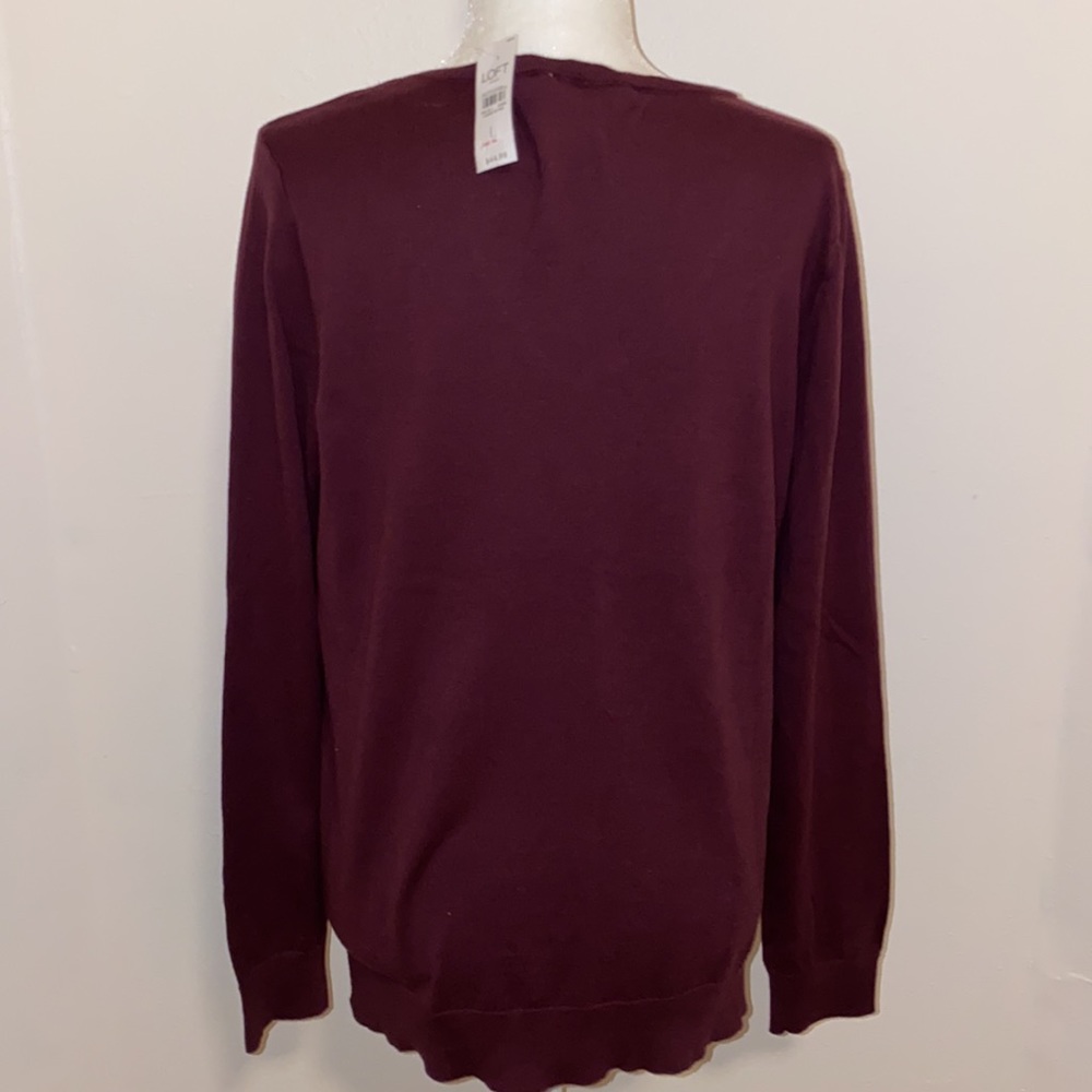 Loft V Neck Sweater - Picture 5 of 5